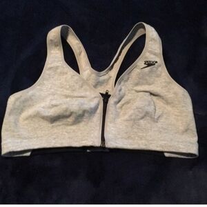 Speedo Gray Sports Bra 38C